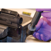 Steel Wheeler receiver lapping tool with black oxide finish